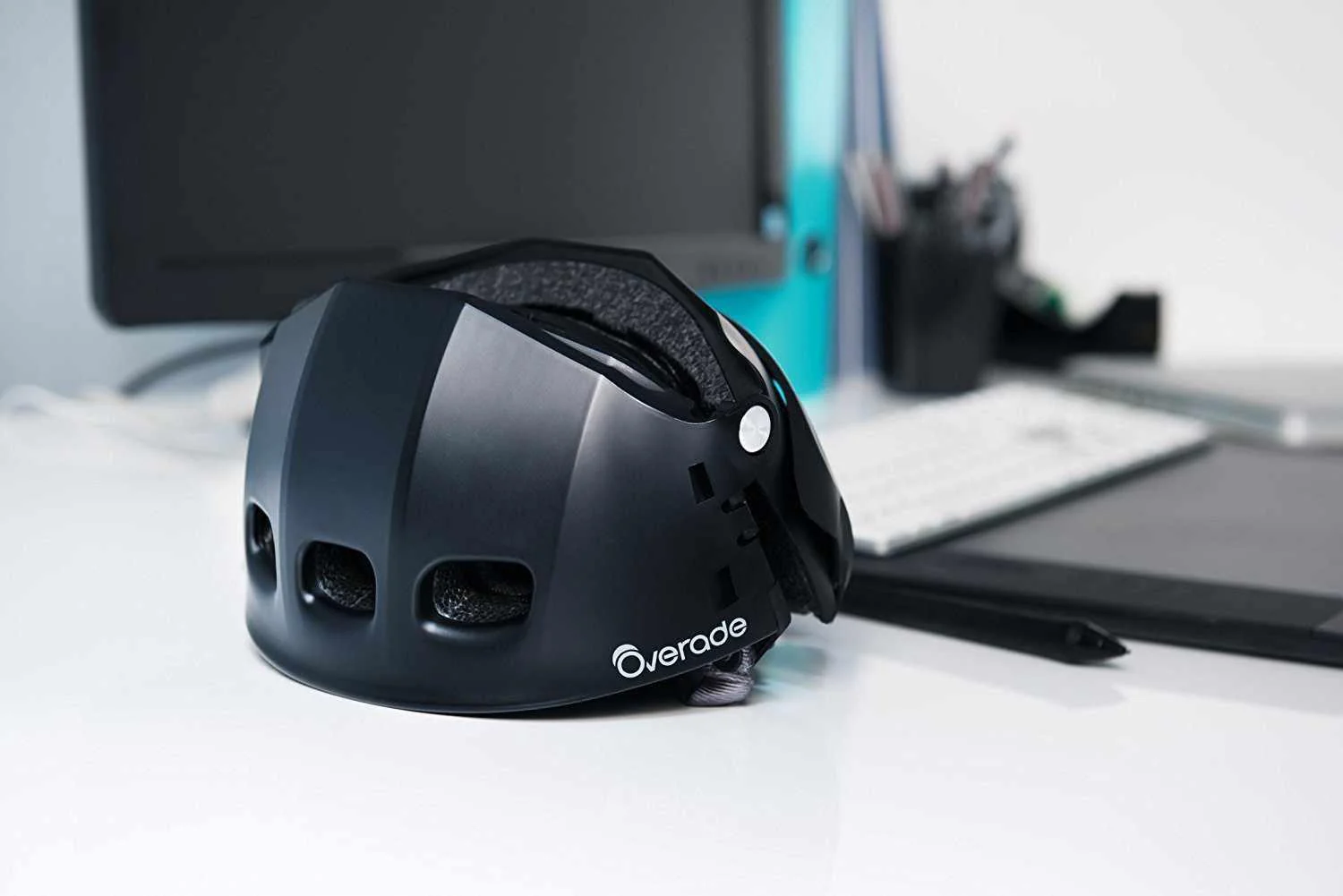 Casque Vélo Pliant Overade Plixi Fit Noir - Image 5