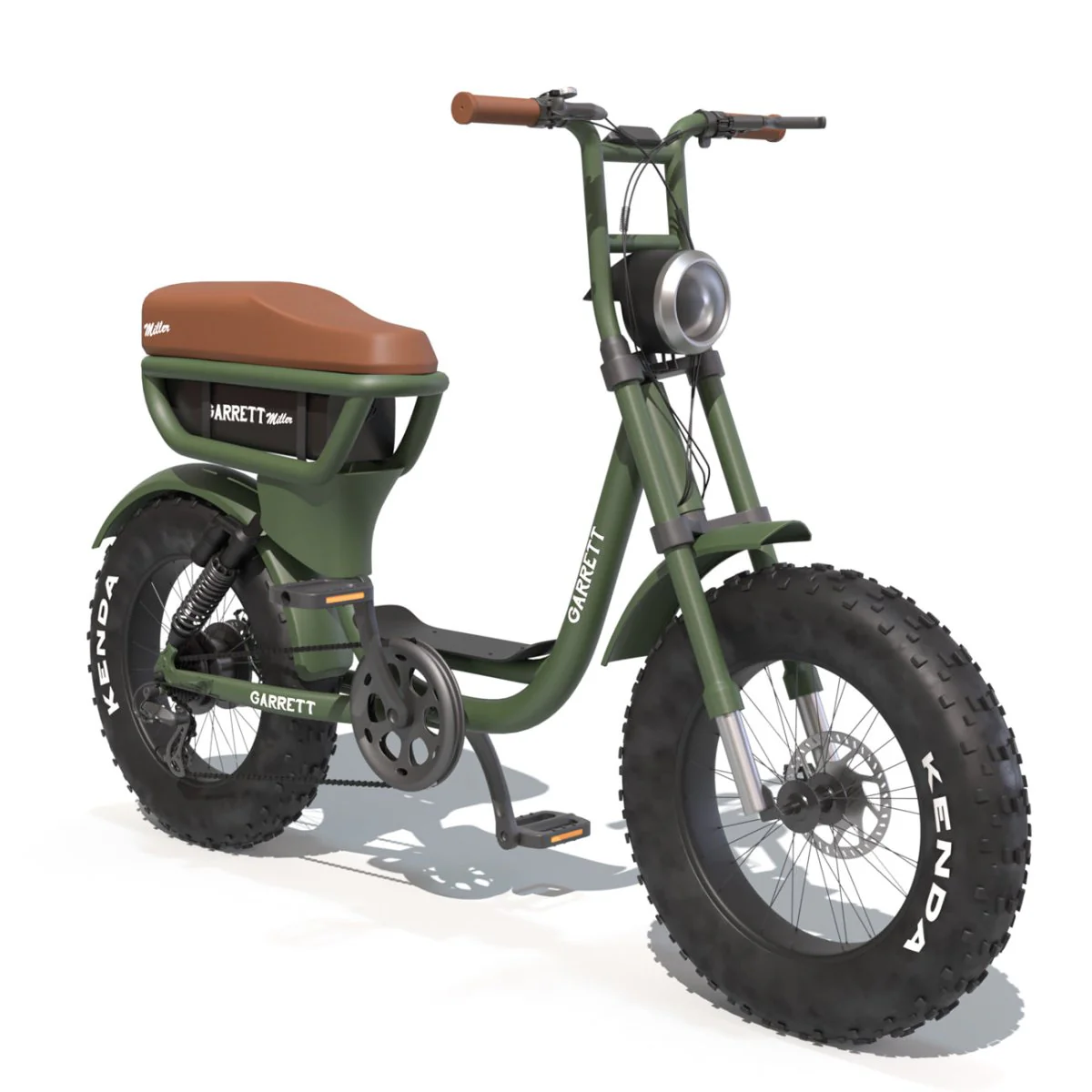 Fatbike Électrique Biplace Cargo Garrett Miller City - Image 29