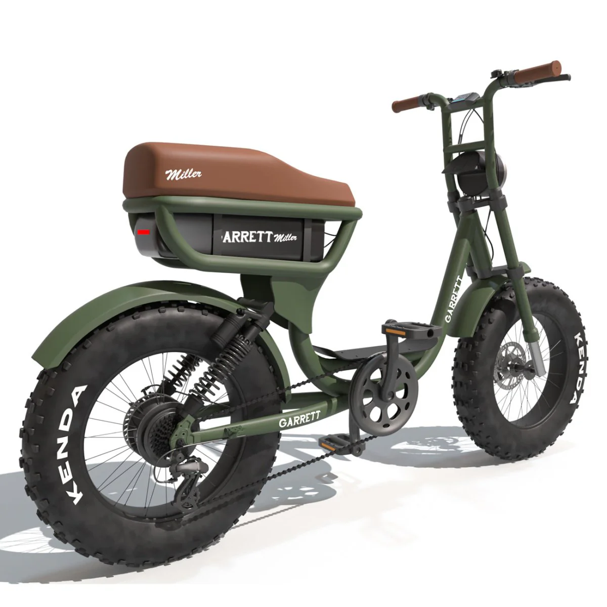 Fatbike Électrique Biplace Cargo Garrett Miller City - Image 30