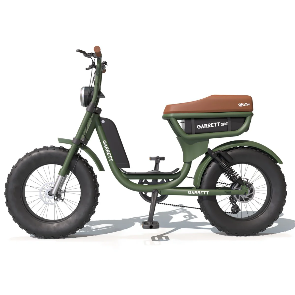 Fatbike Électrique Biplace Cargo Garrett Miller City - Image 32