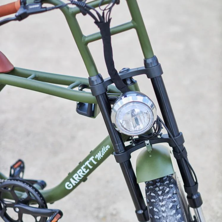 Fatbike Électrique Biplace Cargo Garrett Miller X - Image 12