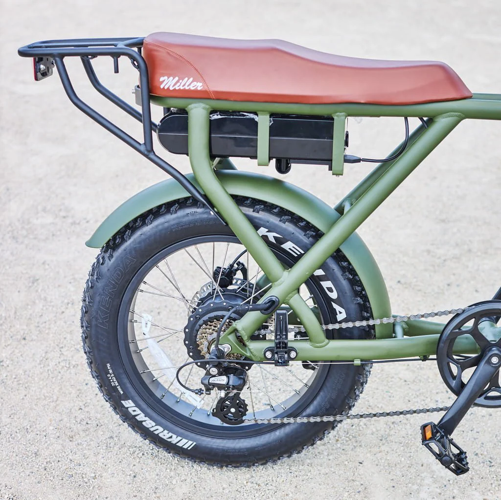 Fatbike Électrique Biplace Cargo Garrett Miller X - Image 15