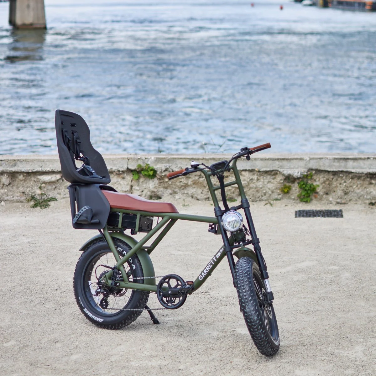 Fatbike Électrique Biplace Cargo Garrett Miller X - Image 18