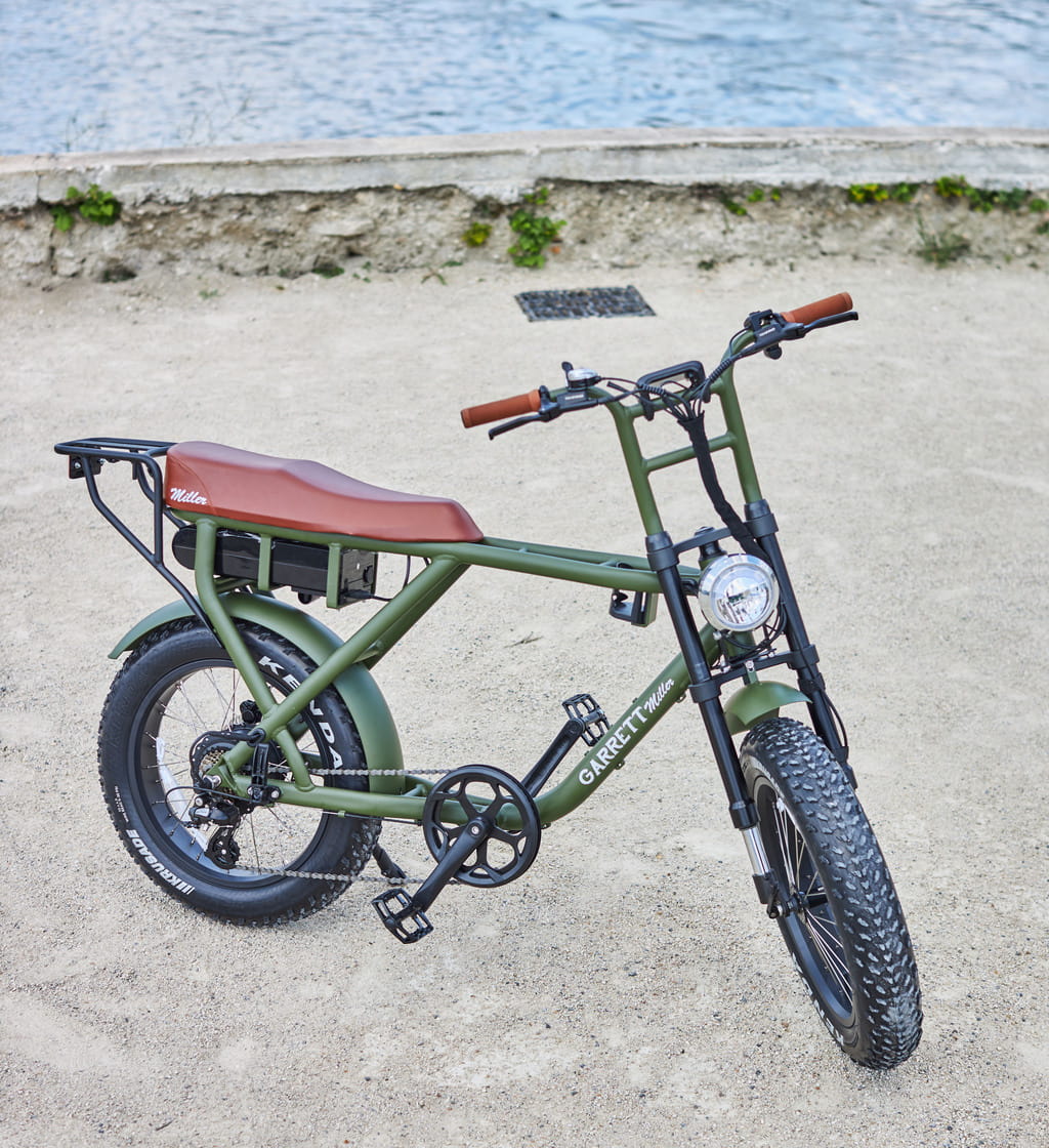 Fatbike Électrique Biplace Cargo Garrett Miller X - Image 7