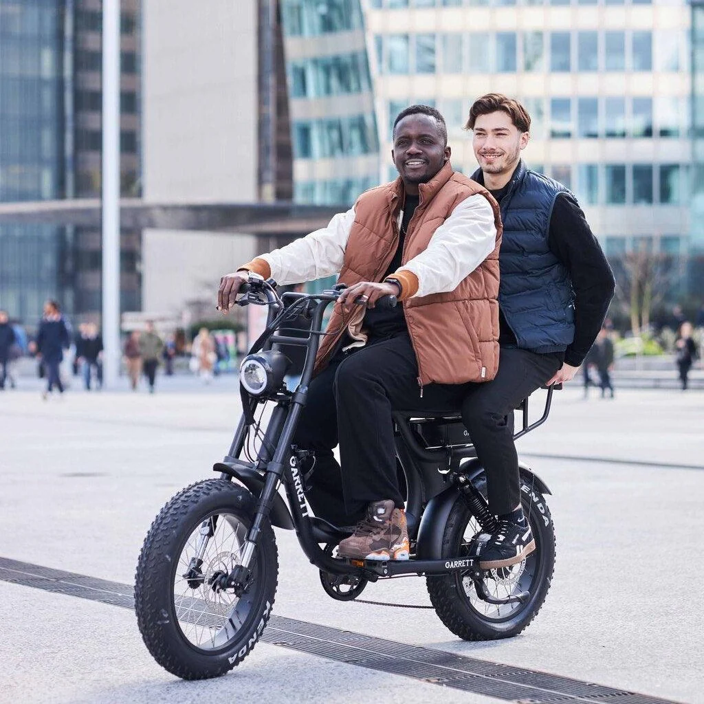 Fatbike Électrique Biplace Cargo Garrett Miller City - Image 11