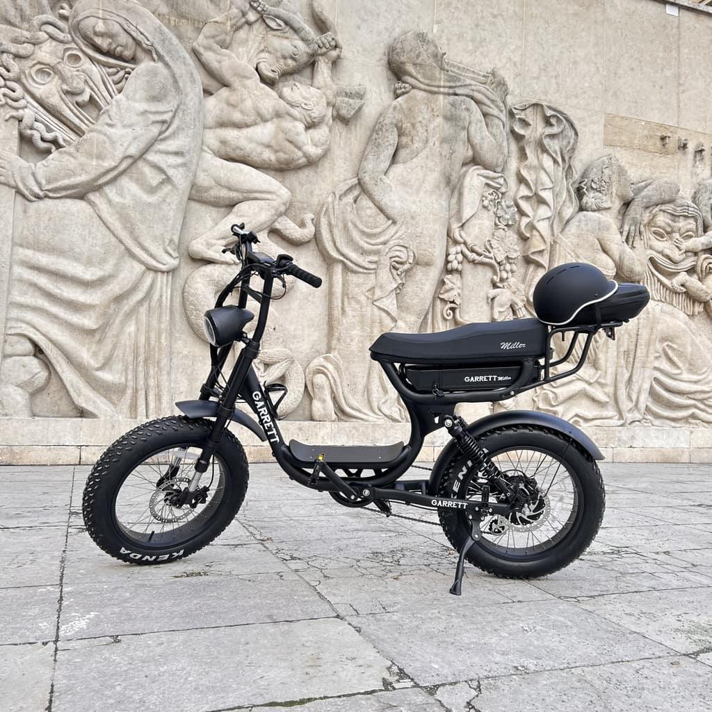 Fatbike Électrique Biplace Cargo Garrett Miller City - Image 12