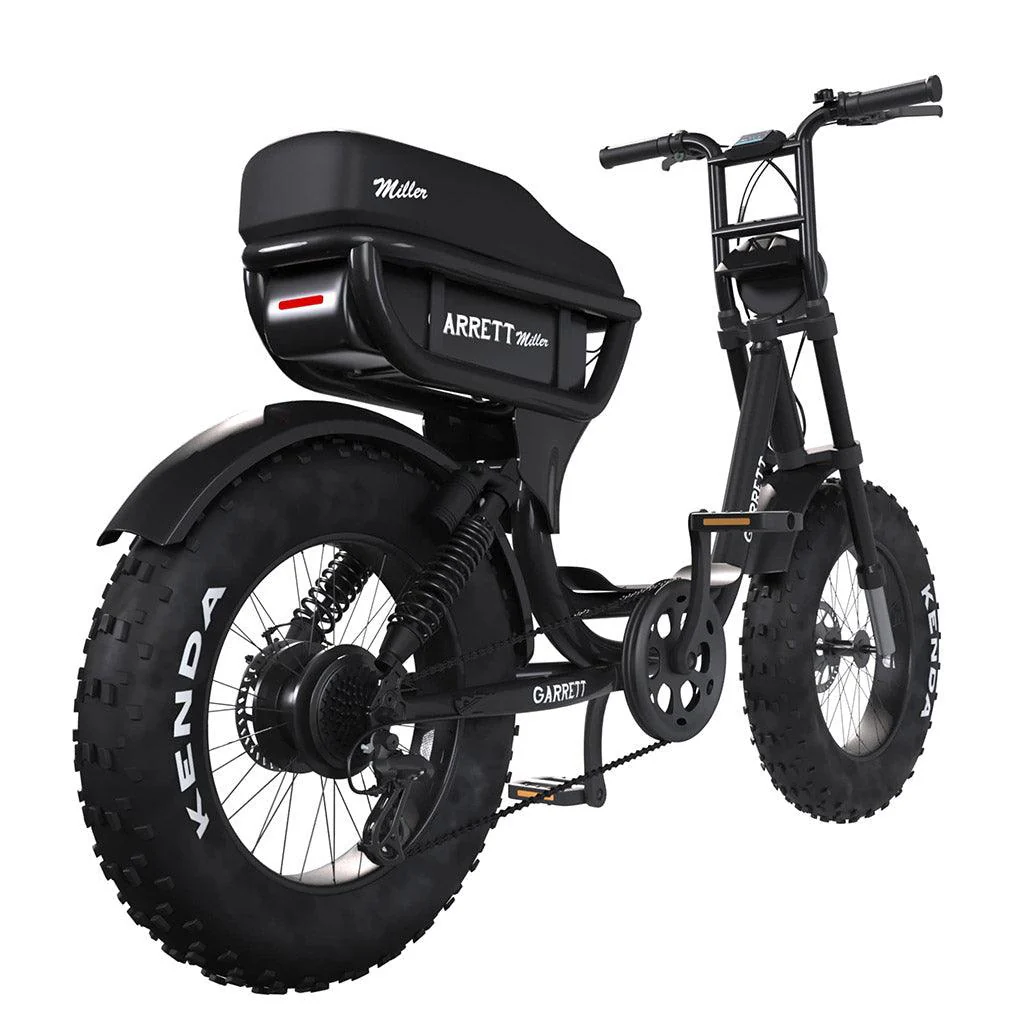 Fatbike Électrique Biplace Cargo Garrett Miller City - Image 17