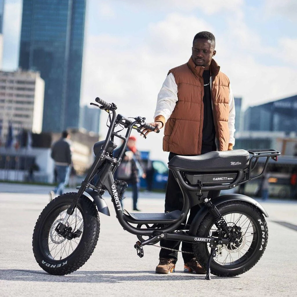 Fatbike Électrique Biplace Cargo Garrett Miller City - Image 25