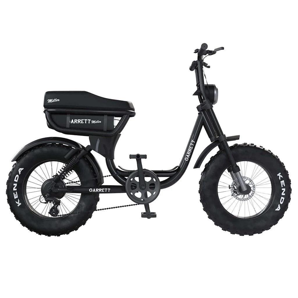 Fatbike Électrique Biplace Cargo Garrett Miller City - Image 16